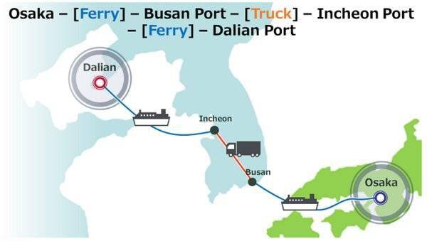 日本通运推出“大连特快”服务 轮渡连接大阪与大连，打造高效多式联运新通道
